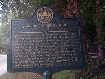 Power-Jackson Cabin c.1830