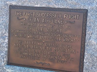 The First Successful Flight of an Airplane