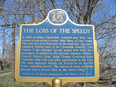 The Loss of the "Speedy"