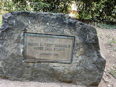 Egidio L. "Jio" Daccaglio Bocce Ball Courts