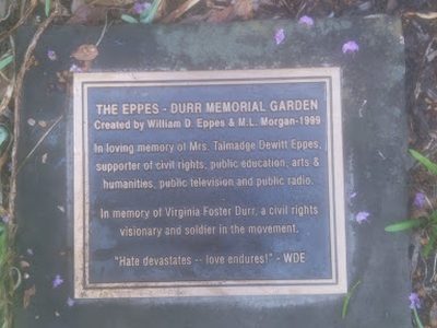 The Eppes-Durr Memorial Garden