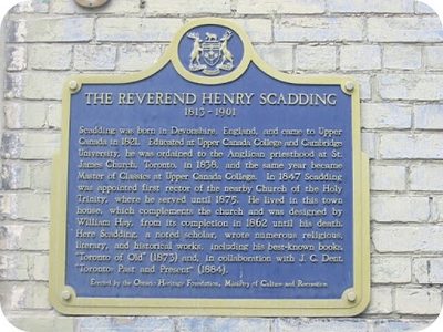 The Reverend Henry Scadding 1813-1901