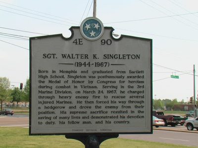 Sgt. Walter K. Singleton (1944 - 1967)