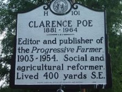 CLARENCE POE 1881-1964