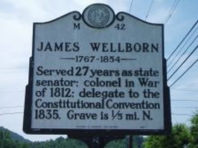 JAMES WELLBORN 1767-1854