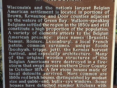 Belgian Settlement in Wisconsin