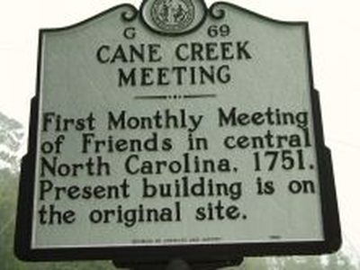 CANE CREEK MEETING