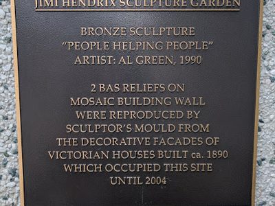 Jimi Hendrix Sculpture Garden