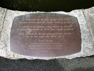 Help Given to German Children by the Irish People after World War II