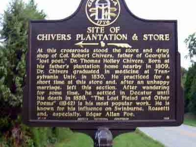 Site of Chivers Plantation and Store