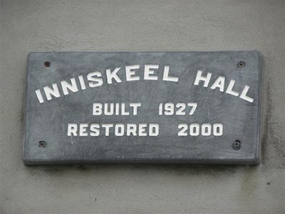 Plaque, Inniskeel Hall