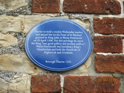 Wednesday Market Charter, Highworth