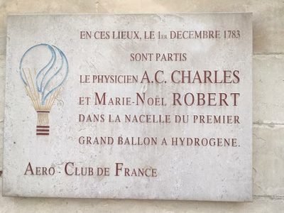 La Nacelle du Premier Grand Ballon a Hydrongene