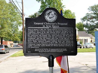 General Cleburne's Proposal to Arm Slaves