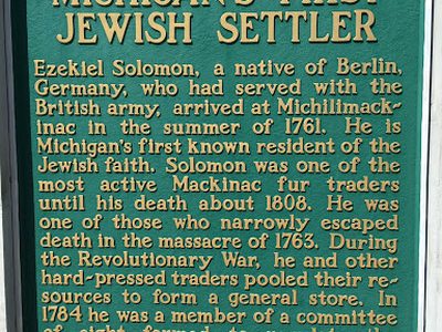 Michigan's First Jewish Settler