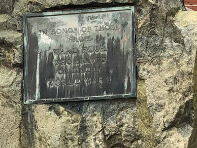 In Honor of Those From Ward Four Who Served or Died in World War II