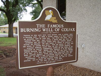 The Famous Burning Well of Colfax