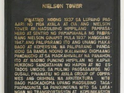 Nielson Tower historical marker