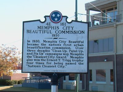 Memphis City Beautiful Commission 1930