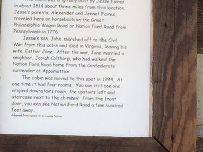 Faires / Coltharp Cabin