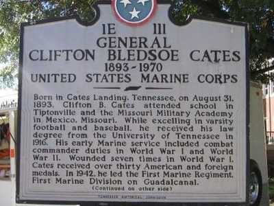 General Clifton Bledsoe Cates