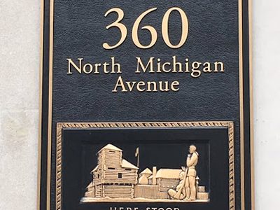 Here Stood Old Fort Dearborn 1803 - 1812
