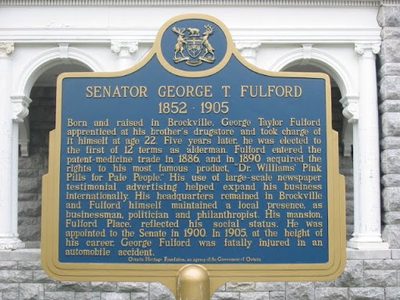 Senator George T. Fulford 1852-1905