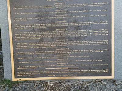The Bill of Rights, Little Rock Arkansas