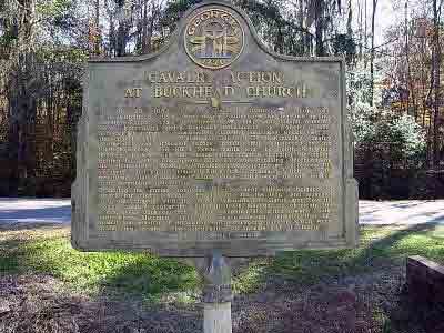 Cavalry Action At Buckhead Church
