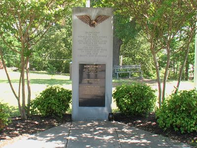 Arlington Tennessee Veterans Memorial