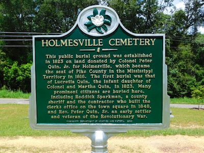 Holmesville Cemetery
