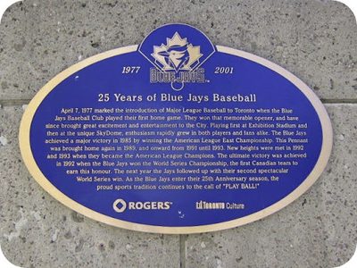 25 Years of Blue Jays Baseball