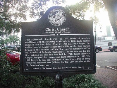 Christ Church &mdash; The Mother Church of Georgia