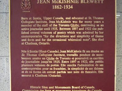 Jean McKishnie Blewett 1862-1934