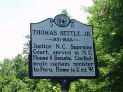 THOMAS SETTLE, JR. 1831-1888