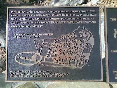 Track Rock Petroglyph 2