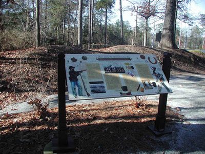 Soldiers along the Chattahoochee River
