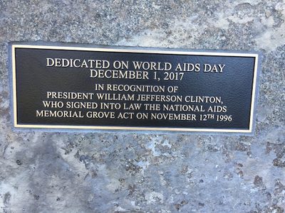 National AIDS Memorial Grove Act