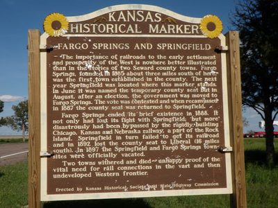 FARGO SPRINGS AND SPRINGFIELD