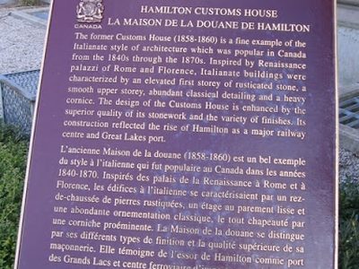 Hamilton Customs House