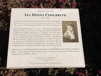 Ina Donna Coolbrith Path