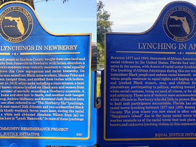 RACIAL TERROR LYNCHINGS IN NEWBERRY and LYNCHING IN AMERICA