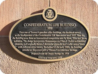 Confederation Life Building 1892
