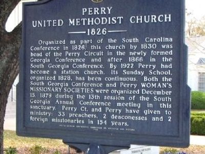 Perry United Methodist Church 1826