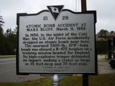 Atomic Bomb Accident at Mars Bluff