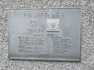 City of Seattle Fire Station No. 5