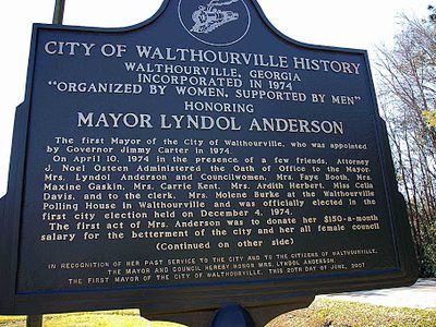 City of Walthourville (Side 1)