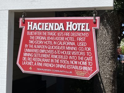 Hacienda Hotel (Red Sign)