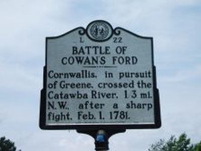 BATTLE OF COWAN'S FORD