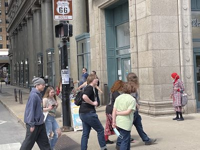 Route 66 start Chicago demarcation
